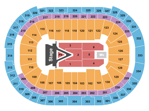 PNC Arena Aerosmith Seating Chart